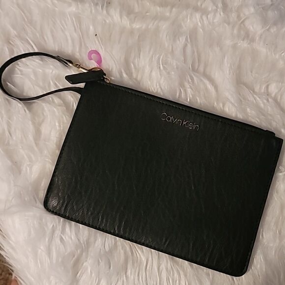 Calvin Klein Black wristlet  - Picture 3 of 6